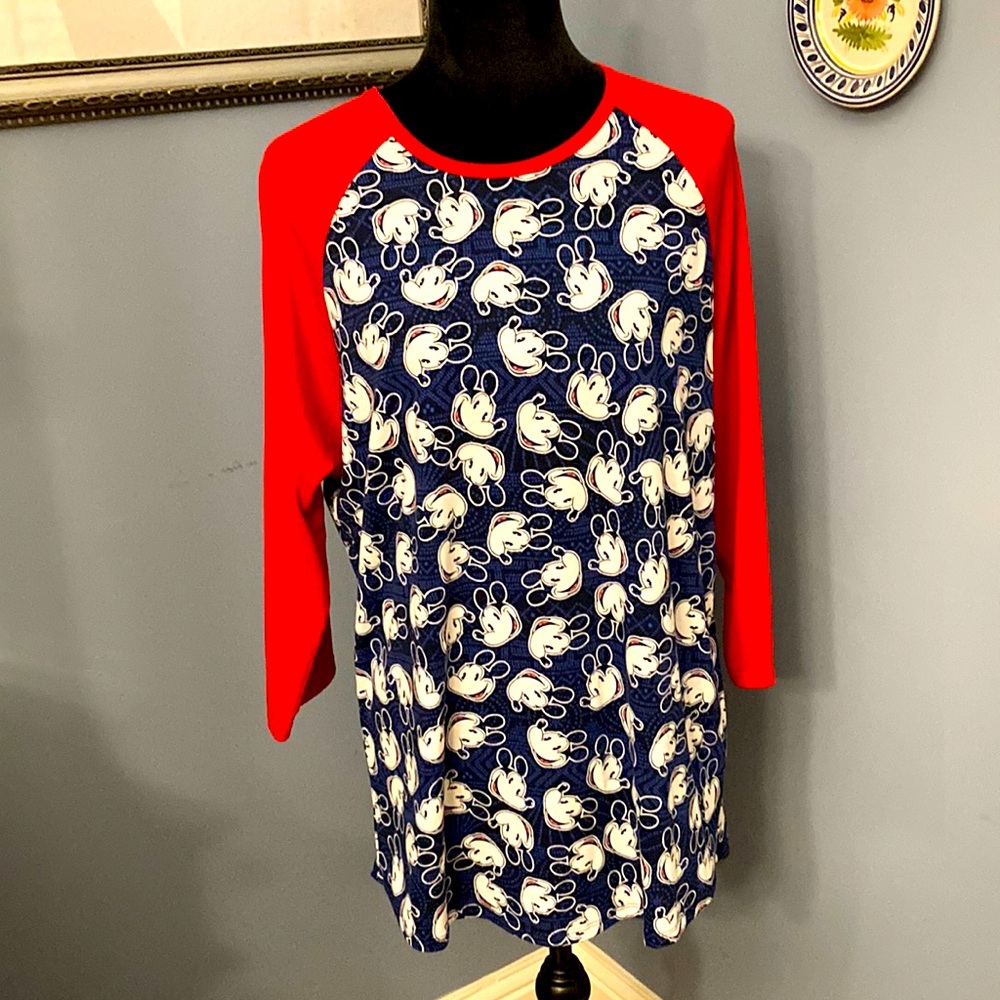 LulaRoe x Disney Mickey Mouse Long Sleeve Tee